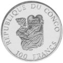 100 CFA Francs (Giraffatitan (Brachiosaurea))