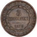 3 Centesimi (Carlo Felice 1821~1831)