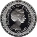 25 Dollars (40th Anniversary – Reign.Princess Anne)