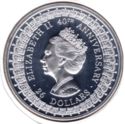 25 Dollars (40th Anniversary – Reign.Princess Margaret)