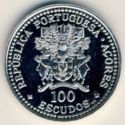 100 Escudos (10th anniversary regional autonomy - Silver edition)