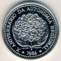 100 Escudos (10th anniversary regional autonomy - Silver edition)