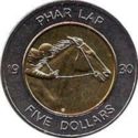 5 Dollars (70th anniversary of Phar Lap)