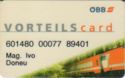 ÖBB Vorteils card