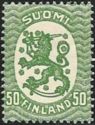 Coat of Arms 1917 - Saarinen Design, 1929 Issue, white Paper