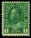 King George V Admiral (yellow green)