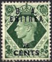 British Stamp Overprinted "B.A. Eritrea"
