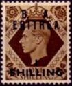 British Stamp Overprinted "B.A. Eritrea"