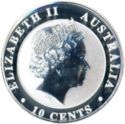 10 Cents (Koala seated in tree)