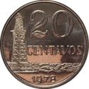 20 Centavos (Thin planchet, Magnetic)