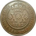 20 Réis (High crown)