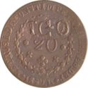 20 Réis (XX - ICO)