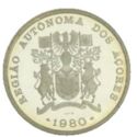 25 Escudos (Regional Autonomy of the Azores - Silver edition)