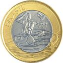 1 Real (XV Summer Paralympics 2016 Rio Paracanoe)