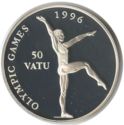 50 Vatu (XXVI Summer Olympic Games 1996 Atlanta - Gymnastics)