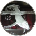 25 Dollars (Endangered Wildlife. Great Humpback Whale)