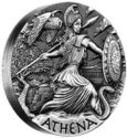 2 Dollars (Greek Goddess Athena of wisdom, craft, war)