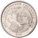 20 Dollars (500th Anniversary Death of Columbus)