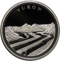 25 Cents (125th Anniv of Con. - Yukon - silver edition)