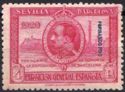 Seville-Barcelona issue of Spain overprinted