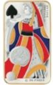 15 Dollars (Queen of Spades, multicolor playing card)