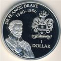 1 Dollar (Sir Francis Drake)
