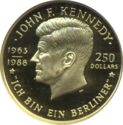 250 Dollars (35th U.S. President John F. Kennedy)