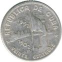 20 Centavos ("Veinte" - 50th Year of Republic)