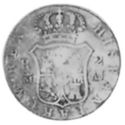 2 Reales (Countermarked Coinage (1841))