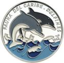 10 Pesos (Caribbean Fauna. Multicolored bottle-nosed dolphin)