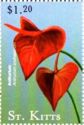 Anthurium (face value in black)