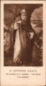 "Anthony the Abbot", Palermo, Pezzini Stab. Arti Grafiche - Milano (IT), Sicily - Saints (M)