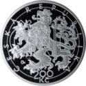 200 Korun (20th Anniversary of Czech currency)
