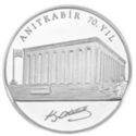 35 New Lira (70th Anniversary of Anıtkabir mausoleum of M.K. Atatürk)