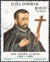St. Peter Claver Holding Cross