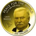 200 Dalasis (2nd Polish President Lech Walesa)