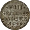 8 Skilling (Skilling Danske - 4 Skilling Lybsk)