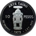 10 Pesos (Taino art - statuette)