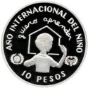 10 Pesos (International Year of the child)