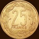 25 CFA Francs
