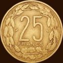 25 CFA Francs