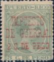 Overprinted 'Impuesta de Guerra' and surcharged