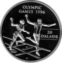 20 Dalasis (Olympic Games 1996)