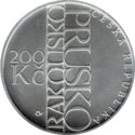 200 Korun (150th anniversary of the Battle of Hradec Králové)