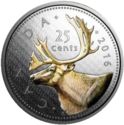 25 Cents (Big Coin Series: Caribou / Reindeer)