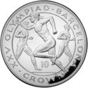 10 Crowns (Olympics - Barcelona. Ancient runners)