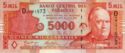 5,000 Guaraníes
