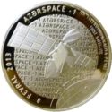 5 Manat (Azerbaijan's first satellite Azerspace-1)