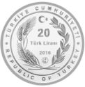 20 Lira (heroes and martyrs of the July 15th coup d'etat attempt)