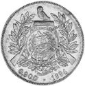 1 Peso (Counter-stamped coinage)